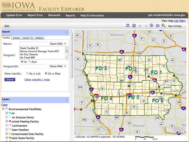 Iowa DNR Portal Website - / View Package